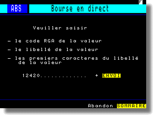 Les march�s en direct