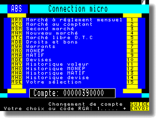 Les march�s en direct