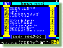 Sommaire Minitel